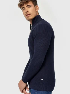 Indicode Pullover & Strickjacken<Herren Strickjacke - Dodson marine uni