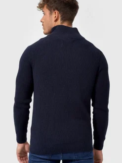 Indicode Pullover & Strickjacken<Herren Strickjacke - Dodson marine uni