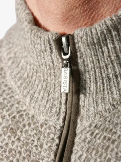 BABISTA Pullover & Strickjacken<Herren Strickjacke - FILERAZZI beige melange uni