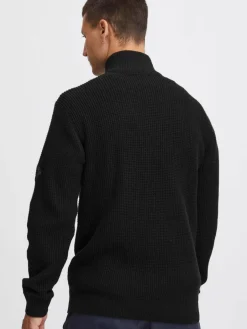 Indicode Pullover & Strickjacken<Herren Strickjacke - IDRevil schwarz uni