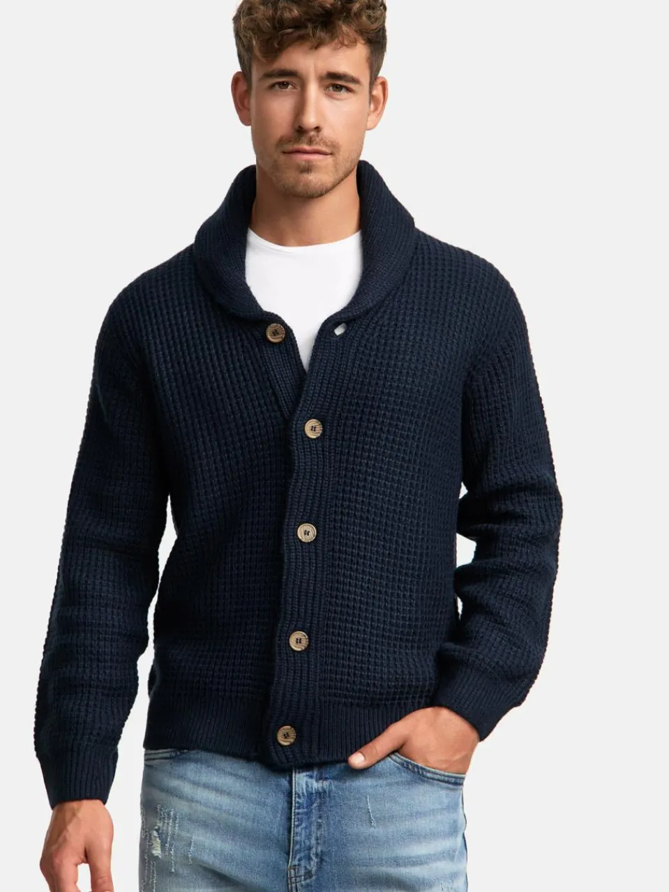 Herren Indicode Pullover & Strickjacken>Herren Strickjacke - INBrandox