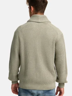 Indicode Pullover & Strickjacken<Herren Strickjacke - INBrandox beige grau uni