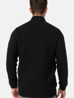 Indicode Pullover & Strickjacken<Herren Strickjacke - INCason schwarz uni