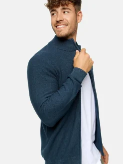 Indicode Pullover & Strickjacken<Herren Strickjacke - INWestmoon marine uni