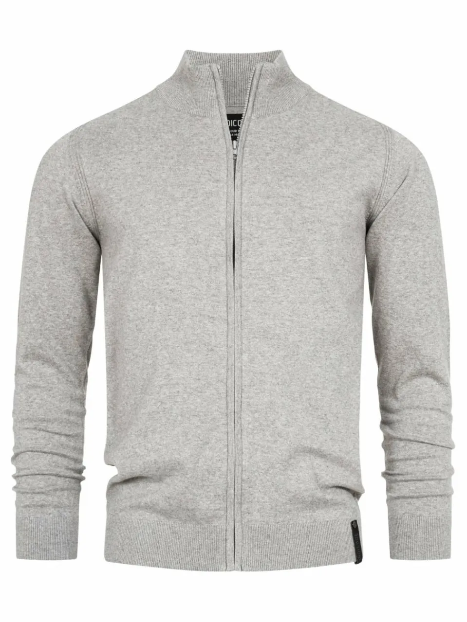 Indicode Pullover & Strickjacken<Herren Strickjacke - Lau hellgrau uni