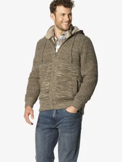 BABISTA Pullover & Strickjacken<Herren Strickjacke - RIVANETTO braun melange uni