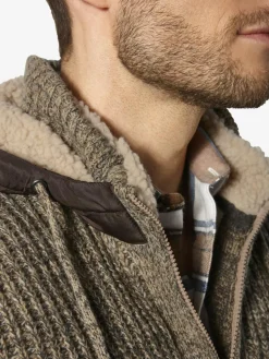 BABISTA Pullover & Strickjacken<Herren Strickjacke - RIVANETTO braun melange uni