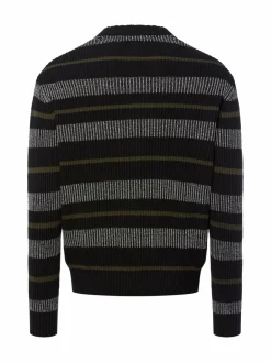 Redefined Rebel Pullover & Strickjacken<Herren Strickjacke - RRMiller schwarz mehrfarbig gestreift