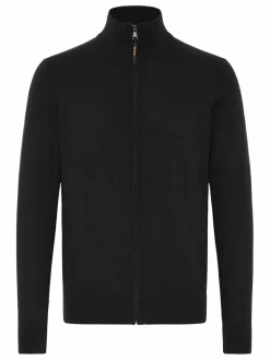 Solid Pullover & Strickjacken<Herren Strickjacke - SDAKALAS schwarz uni