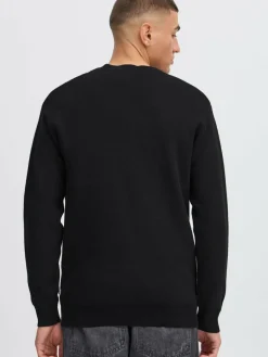 Solid Pullover & Strickjacken<Herren Strickjacke - SDFINTO schwarz uni