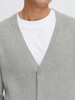 Solid Pullover & Strickjacken<Herren Strickjacke - SDFINTO grau uni