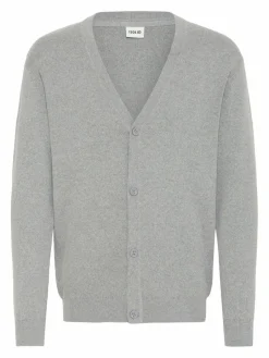 Solid Pullover & Strickjacken<Herren Strickjacke - SDFINTO grau uni