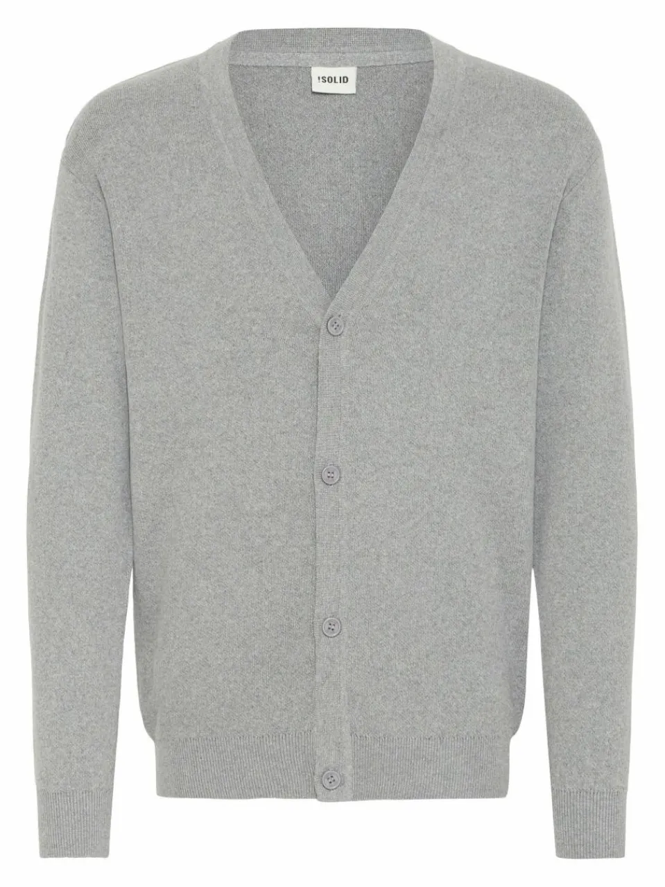 Solid Pullover & Strickjacken<Herren Strickjacke - SDFINTO grau uni