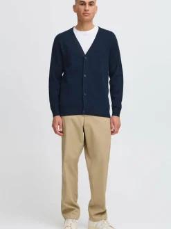 Solid Pullover & Strickjacken<Herren Strickjacke - SDFINTO blau uni