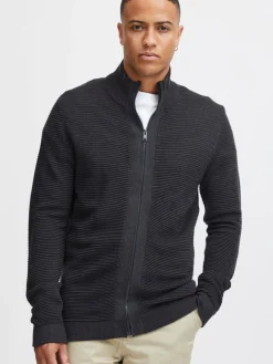 Herren Solid Pullover & Strickjacken>Herren Strickjacke - SDNicklas