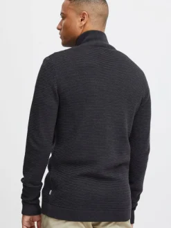 Herren Solid Pullover & Strickjacken>Herren Strickjacke - SDNicklas