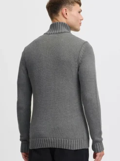 Solid Pullover & Strickjacken<Herren Strickjacke - SDPoul grau uni