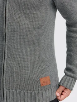 Solid Pullover & Strickjacken<Herren Strickjacke - SDPoul grau uni