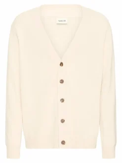 Solid Pullover & Strickjacken<Herren Strickjacke - SDRICK beige uni