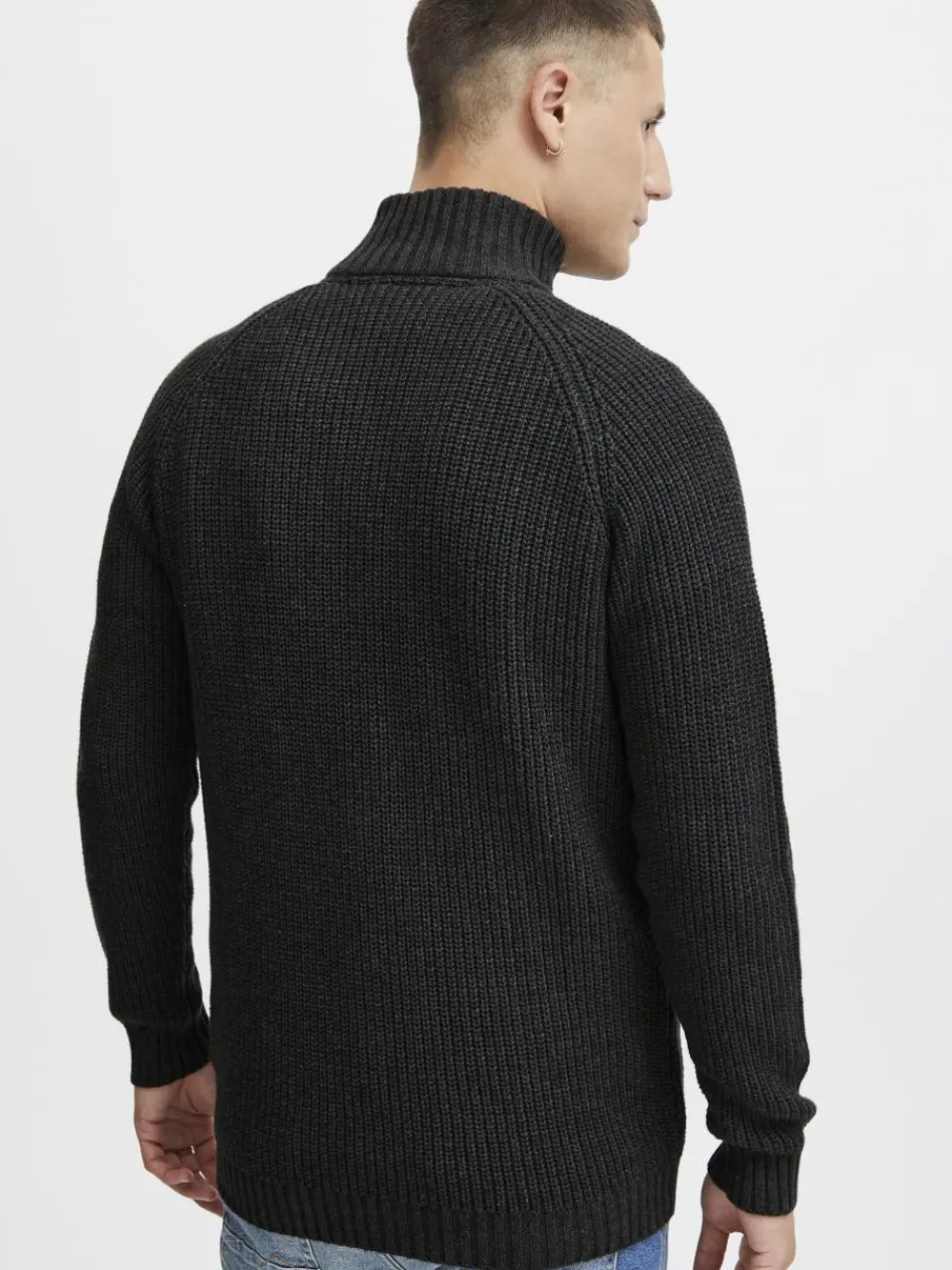 Solid Pullover & Strickjacken<Herren Strickjacke - SDXenos grau uni