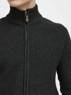 Solid Pullover & Strickjacken<Herren Strickjacke - SDXenos grau uni