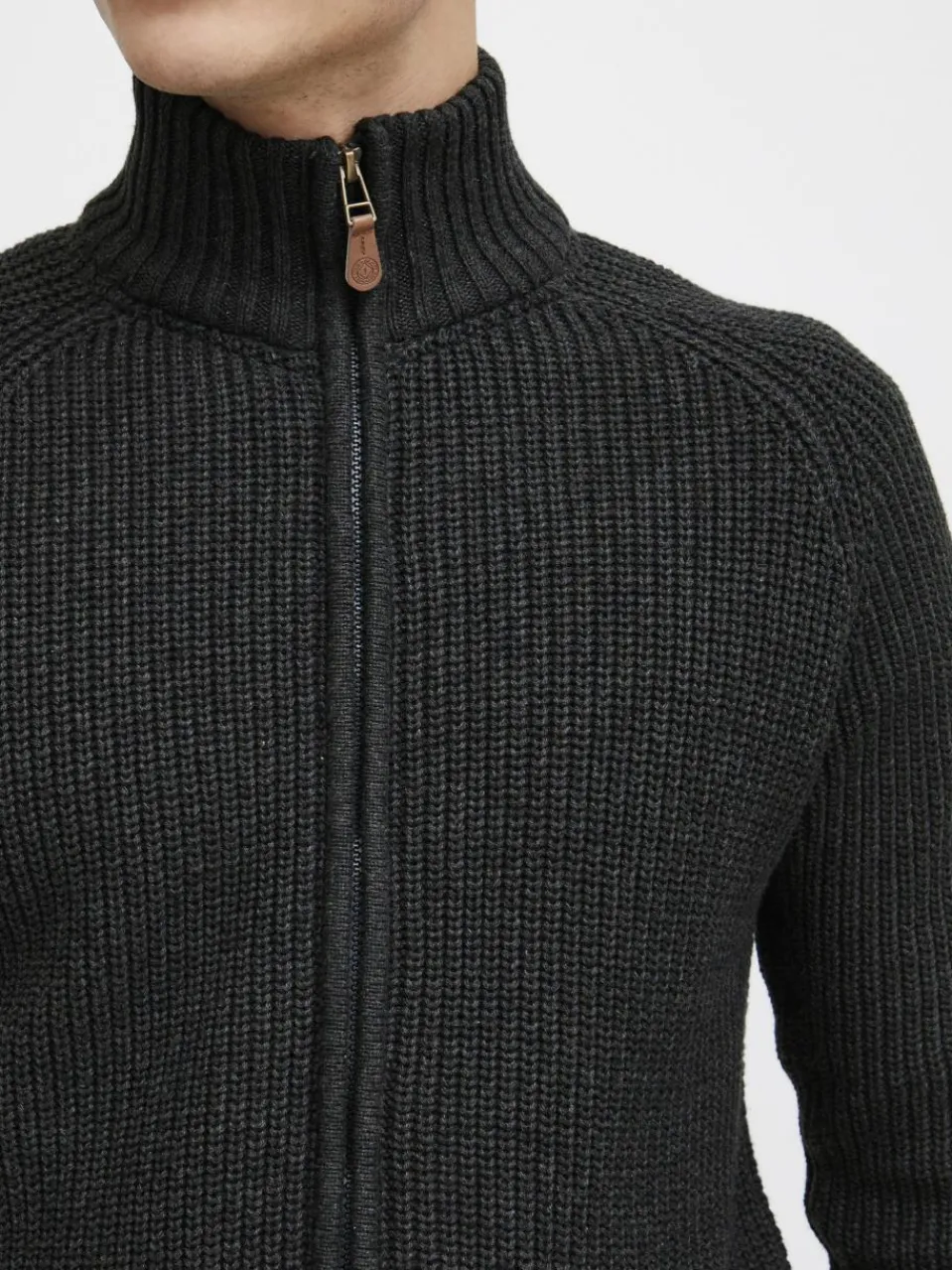 Solid Pullover & Strickjacken<Herren Strickjacke - SDXenos grau uni