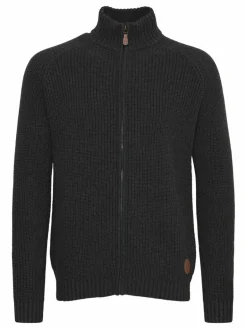 Solid Pullover & Strickjacken<Herren Strickjacke - SDXenos grau uni