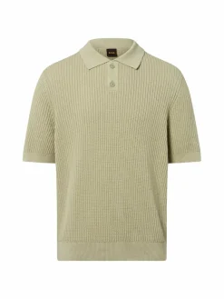 Herren BOSS Orange Pullover & Strickjacken|Poloshirts>Herren Strickpolo - Akoppo