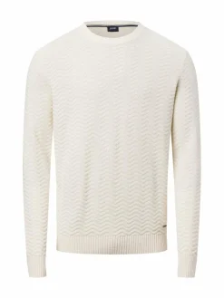 JOOP! Pullover & Strickjacken<Herren Strickpullover beige uni