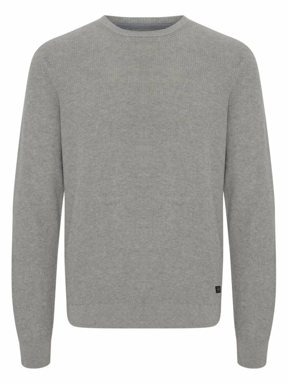 BLEND Pullover & Strickjacken<Herren Strickpullover grau uni