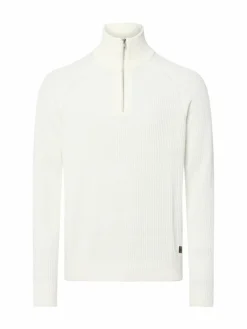 Jack & Jones Pullover & Strickjacken<Herren Strickpullover ecru uni