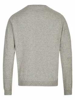 Daniel Hechter Pullover & Strickjacken<Herren Strickpullover silber uni
