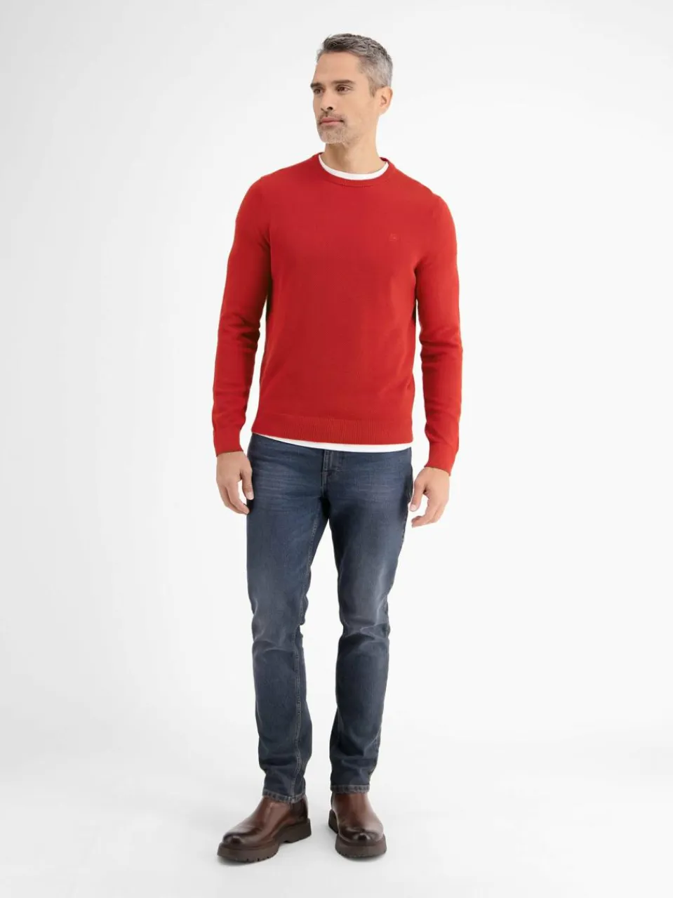 Herren LERROS Pullover & Strickjacken>Herren Strickpullover