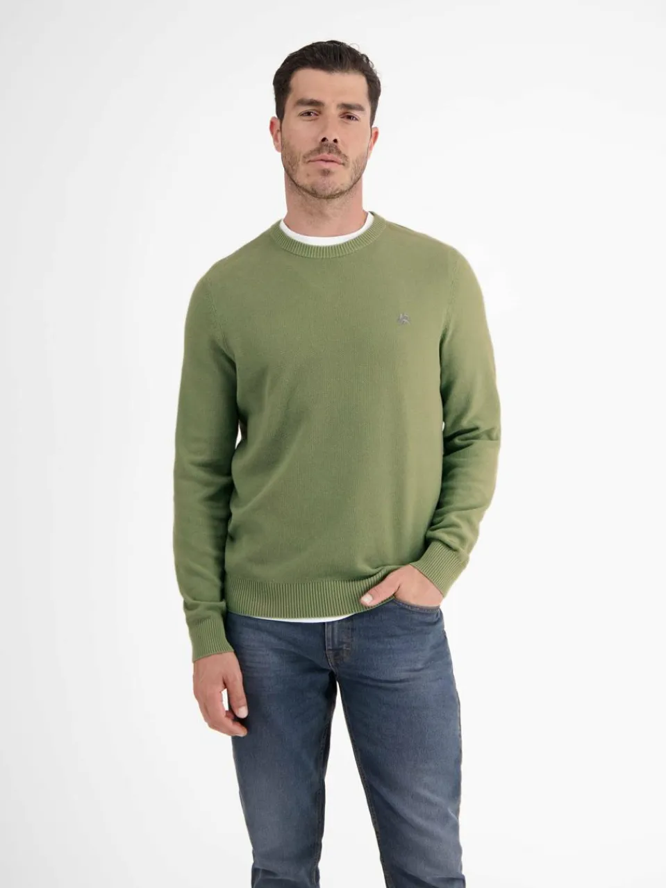Herren LERROS Pullover & Strickjacken>Herren Strickpullover