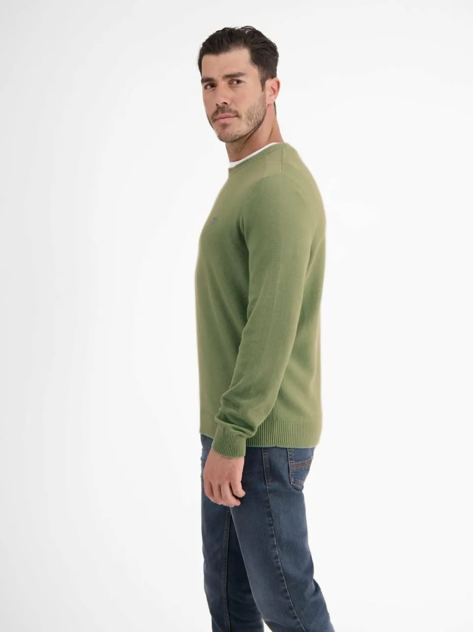 Herren LERROS Pullover & Strickjacken>Herren Strickpullover