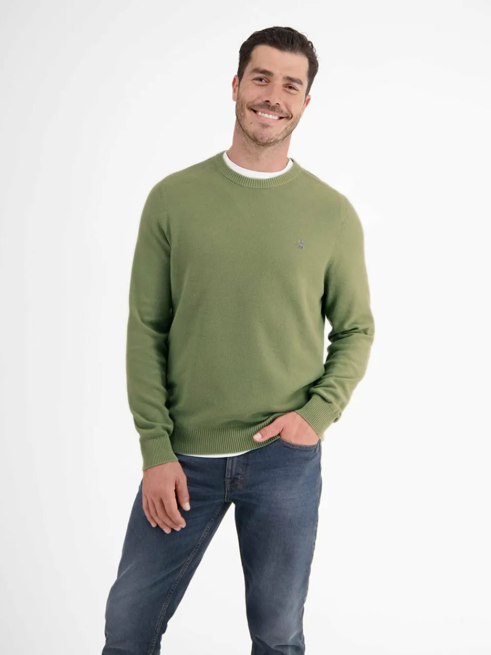 Herren LERROS Pullover & Strickjacken>Herren Strickpullover