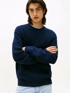 Tommy Jeans Pullover & Strickjacken<Herren Strickpullover marine uni