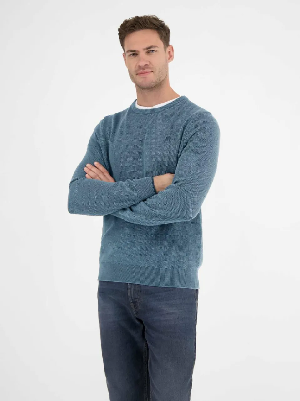 Herren LERROS Pullover & Strickjacken>Herren Strickpullover