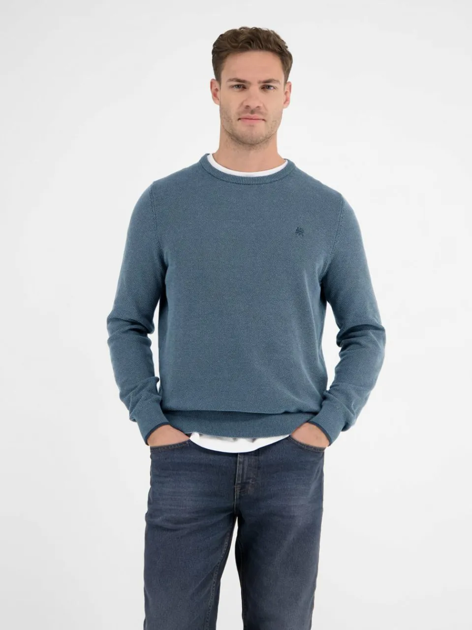 Herren LERROS Pullover & Strickjacken>Herren Strickpullover
