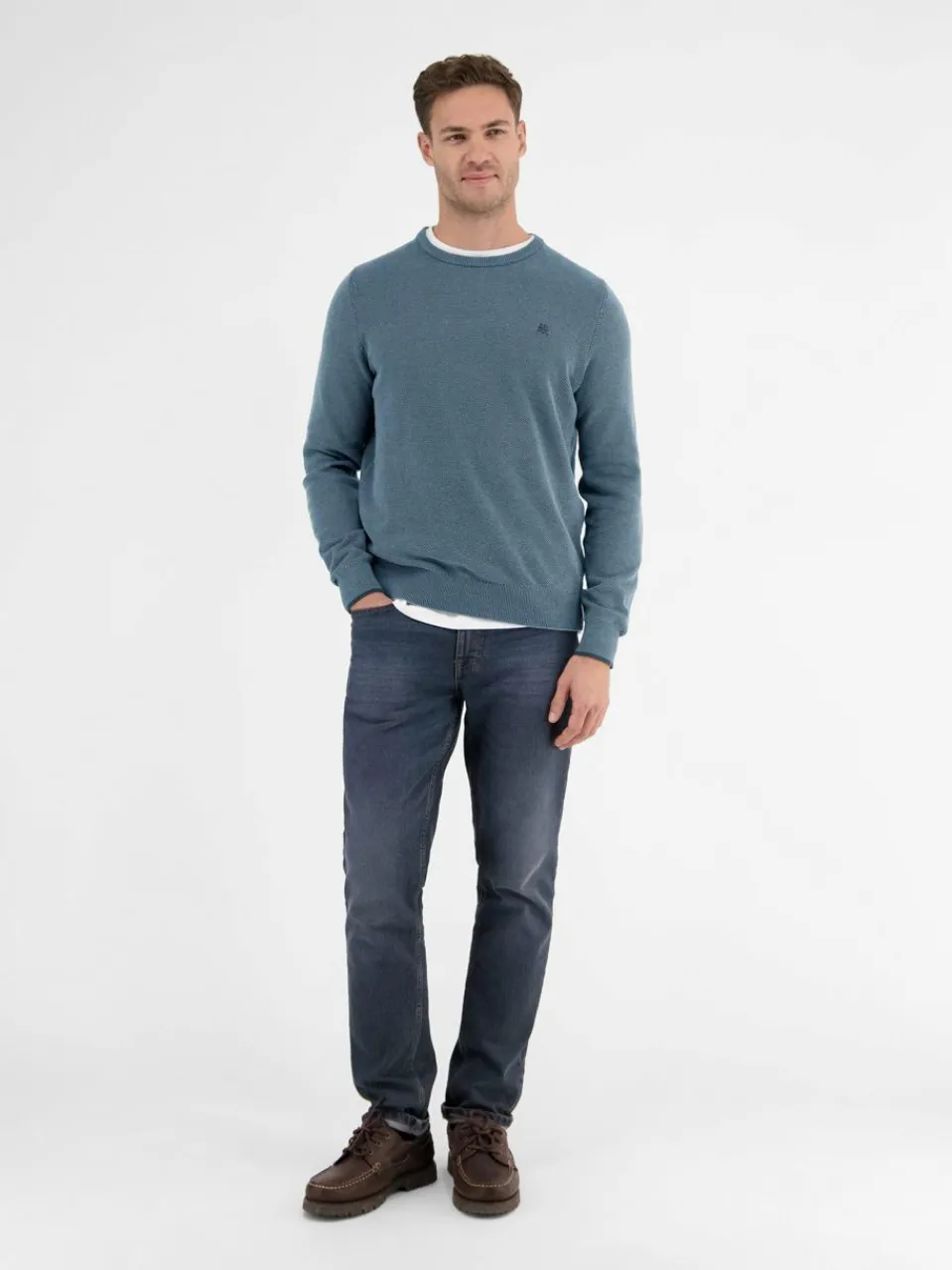 Herren LERROS Pullover & Strickjacken>Herren Strickpullover