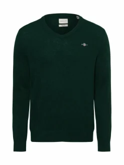 Gant Pullover & Strickjacken<Herren Strickpullover tanne uni