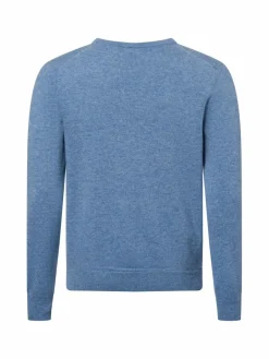 Andrew James Pullover & Strickjacken<Herren Strickpullover hellblau uni
