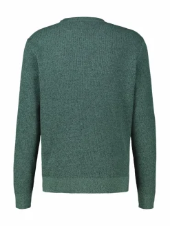LERROS Pullover & Strickjacken<Herren Strickpullover blau uni