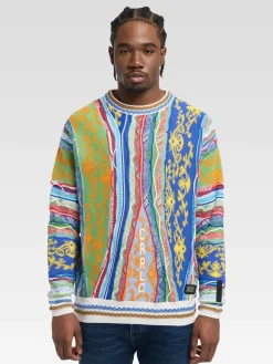 Carlo Colucci Pullover & Strickjacken<Herren Strickpullover - di Cicco mehrfarbig gemustert