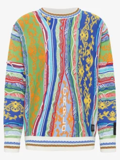 Carlo Colucci Pullover & Strickjacken<Herren Strickpullover - di Cicco mehrfarbig gemustert