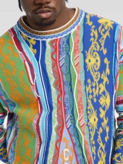 Carlo Colucci Pullover & Strickjacken<Herren Strickpullover - di Cicco mehrfarbig gemustert