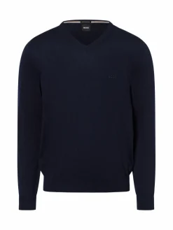 BOSS Pullover & Strickjacken<Herren Strickpullover - Baram L marine uni