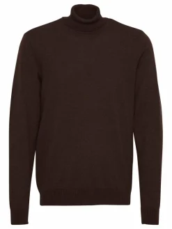 BLEND Pullover & Strickjacken<Herren Strickpullover - BHBRUTON kastanie meliert