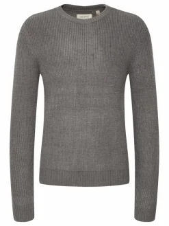 BLEND Pullover & Strickjacken<Herren Strickpullover - BHPullover grau meliert