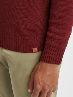 BLEND Pullover & Strickjacken<Herren Strickpullover - BHGastamo rot uni